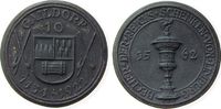 Porzellan 10 schwarzes Majolika Gaildorf, Pokal, ca. 41 MM -