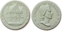 Schiller 500 Porzellan Schiller Friedrich (1759-1805), Marbach, weiss, Schillers Geburtshaus, ca. 44 MM, kleine Randfehler -