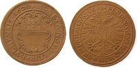 Porzellan Harter Taler Böttger Steinzeug Ulm - Harter Taler 1620, ca. 38 MM -