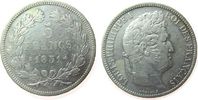 Frankreich 5 Francs Ag Louis Philippe I, B (Rouen) -