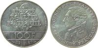 Frankreich 100 Francs Ag Lafayette, kleiner Fleck -