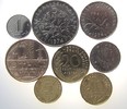 Frankreich 16,86 Francs div. 1 Cent.-10 Francs, lose -