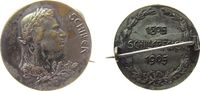 Schiller tragbare Medaille Bronze versilbert Schiller Friedrich (1759-1805) - auf seinen 100. Todestag, Büste nach rechts / Schrift im Kranz, ca. 28,5 MM, -