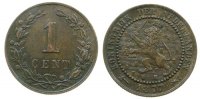 Niederlande 1 Cent Br Wilhelm III -