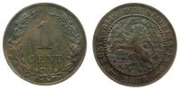 Niederlande 1 Cent Br Wilhelm III -