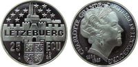 Luxemburg 25 Ecu Ag Charlotte Großherzogin -