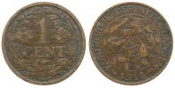 Niederlande 1 Cent Br Wilhelmina I -
