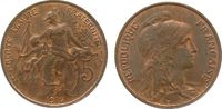 Frankreich 5 Centimes Br Daniel Dupuis -