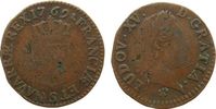 Frankreich 1/2 Sol a la vieille tete Ku Louis XV, S (Reims) -