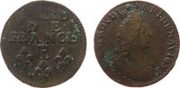 Frankreich Liard Ku Louis XIV (1643-1715), L (Bayonne) -