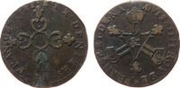 Frankreich 6 Deniers Ku Louis XIV, & (Aix) -