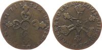 Frankreich 6 Deniers Ku Louis XIV, & (Aix) -
