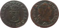 Frankreich Liard á la vieille tete Ku Louis XV, W (Lille) -