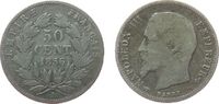 Frankreich 50 Centimes Ag Napoleon III, A (Paris) -