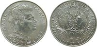 Frankreich 100 Francs Ag Curie -