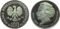 Polen 100 Zlotych Ag Ignacy Jan Paderewski, Parch. 273 -