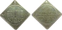 Städte tragbare Klippe -- Chemnitz - 50. Jahrestag Königl. Technische Staatslehranstalten, Gebäude / Schrift, unsigniert, ca. 27,5 MM, ca. 10,38 Gramm, Picture