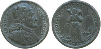 Vatikan Medaille Zinn Innozenz XI (1676-1689), AN II, Brustbild nach rechts / Gottes Schäfer trägt ein Lamm, Sig: I.B.G.P (?), ca. 34,4 MM, abgeb -