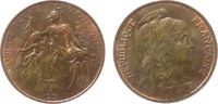 Frankreich 10 Centimes Br Dupuis, Gad.277 -