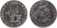 Frankreich 10 Francs Ag Garros -