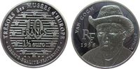Frankreich 10 Francs / 1,5 Ag van Gogh, Selbstportait -