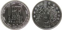 Frankreich 6.55957 Francs Ag Europäische Währungsunion, minimal berieben -