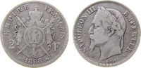 Frankreich 2 Francs Ag Napoleon III, A (Paris) -