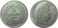 Frankreich 1/4 Franc Ag Louis Philippe I, W (Lille) -