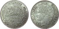Frankreich 20 Centimes Ag Ceres, A (Paris) -