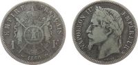Frankreich 1 Franc Ag Napoleon III, K (Bordeaux) -