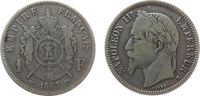 Frankreich 1 Franc Ag Napoleon III, K (Bordeaux) -