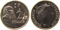 Australien 2 Dollars 2009 AlBr Elisabeth II, Aboriginal unz