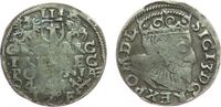 Polen 3 Gröscher Ag Sigismund III (1587-1632), Posen, IF -
