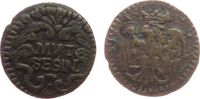 Modena Sesino Ku Rinaldo d'Este (1706-1737), minimal Grünspan -