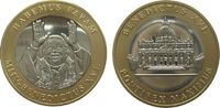 Vatikan Medaille Bi-Metall Benedikt XVI, auf seine Wahl, ca. 35 MM -