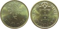 Portugal 5 Escudos NiMe Wappen -
