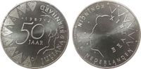 Niederlande 50 Gulden Ag Beatrix, 50. Hochzeitstag -