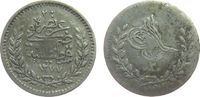 Türkei 20 Para Ag Abdul Aziz, AH1277/3 -