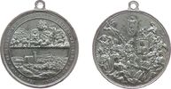 Wallfahrt tragbare Medaille Zinn Frankenthal (Oberfranken) - Erinnerung an die Wallfahrt vierzehn Heiligen, 