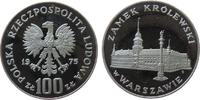 Polen 100 Zlotych Ag Schloss Warschau, Parch. 271 -