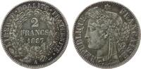 Frankreich 2 Francs Ag Ceres, A (Paris) -