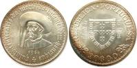 Portugal 20 Escudos Ag Heinrich der Seefahrer -