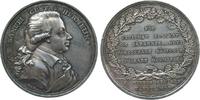 Schweden Medaille Silber Hermelin Samuel Gustav (1744-1820), Bergrath und Geograph, Gustav IV. Adolph (1792-1809), Brustbild nach rechts / Mehrzei -