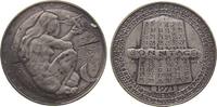 Kalendermedaille Medaille Bronze versilbert Mond, v. Köttenstorfer, ca. 40 MM -