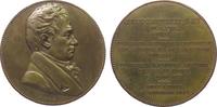 Frankreich Medaille Bronze Say Jean-Baptiste (1767-1832) - auf seinen Tod, Französischer Ökonom, Brustbild nach rechts / Mehrzeiler, v. Oudine, ca. -