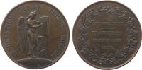 Frankreich Medaille Bronze Vereinigung des jungen Frankreichs (ASSOCIATION DE LA JEUNE FRANCE), nackter Engel - auf Erdkugel stehend - schreibt auf -