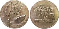 Gelegenheitsmedaillen Verdienstmedaille o.J. Bronzeguß für langjährige Dienste in der Deutschen Wirtschaft, unsigniert, ca. 103 MM vz