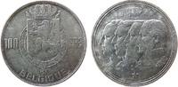 Belgien 100 Francs Ag Leopold III (1934-1950), Belgique -