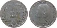 Niederlande 10 Cents Ag Wilhelmina I, Schulman 880 -