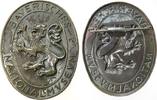 München Abzeichen Bronze versilbert Bayrisches Nationalmuseum, ca. 59 x 74 MM, intakte Nadel -